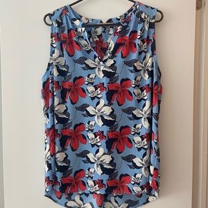 Floral tank top